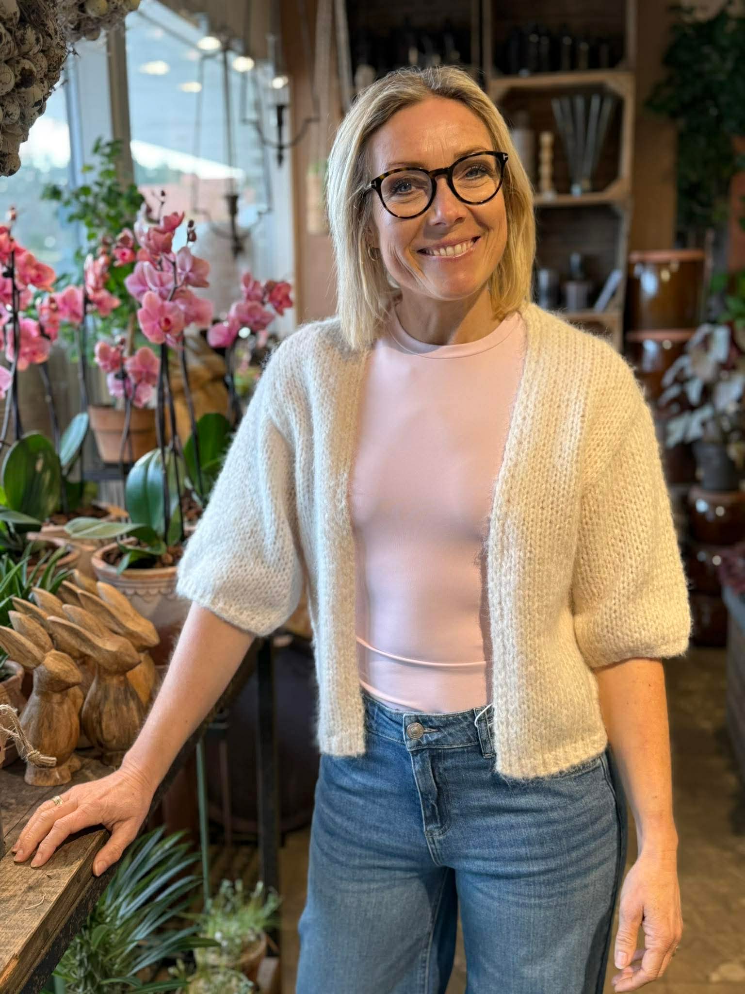 VMMAYBE Knit Cardigan - Birch